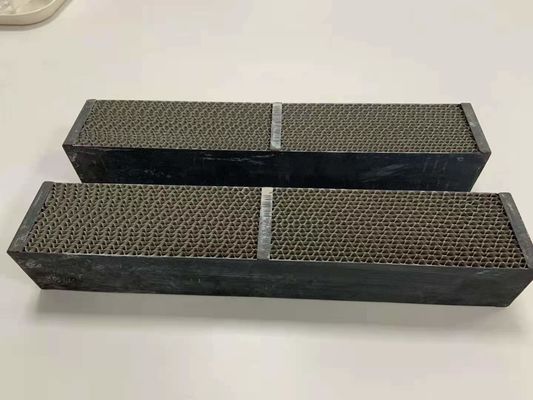 comprare Marmitta catalitica dei substrati metallici del catalizzatore del favo per ossidazione di legno della stufa fabbricazione online